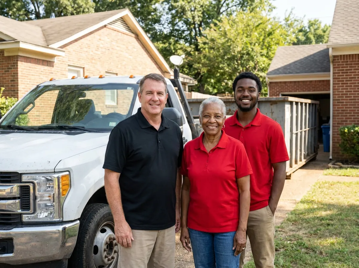 Steadfast Dumpster Rental dumpster rental team in Memphis, TN